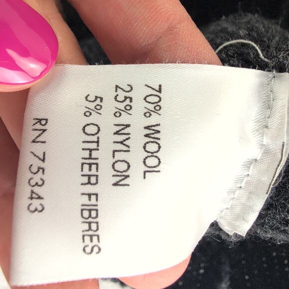 Trisline Shawl Collar Made In Italy WoolBlend Sweater Men's Medium Pullover Grey - Picture 3 of 8